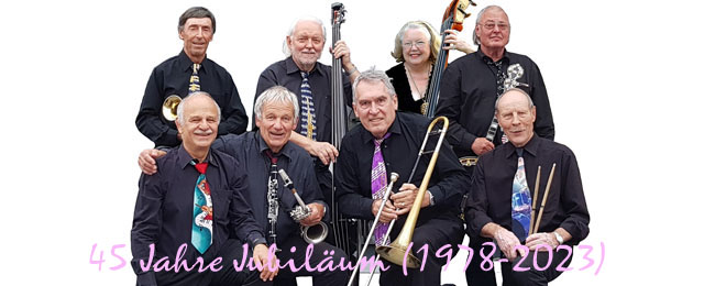 Jazzburgers 8 - neues Bandfoto Herbst 2018